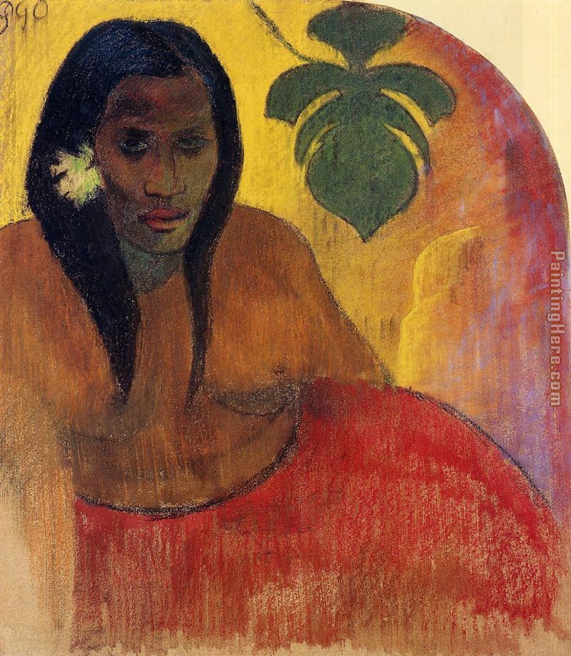 Paul Gauguin Tahitian Woman